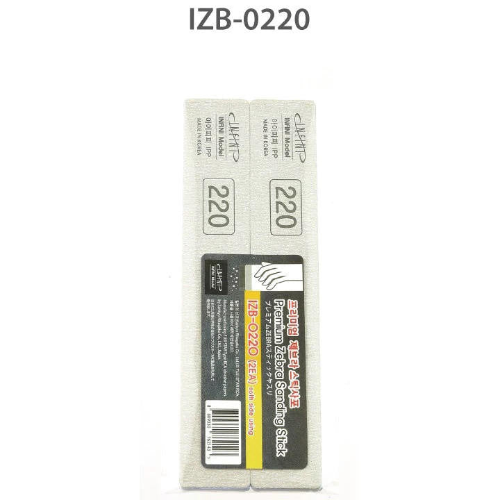 Infini Model Zebra Sanding Stick 220 Grit ZB0220